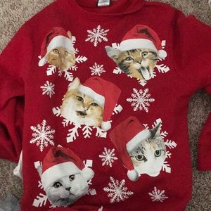Cat 🐈 Christmas sweatshirt